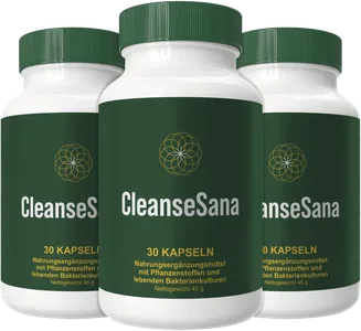CleanseSana — drei Flaschen im Vorteilspaket